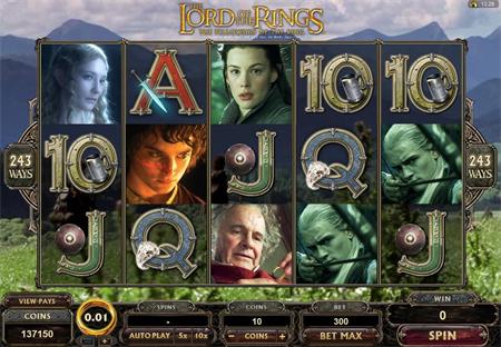 Free Slots Games - Lord of the Rings